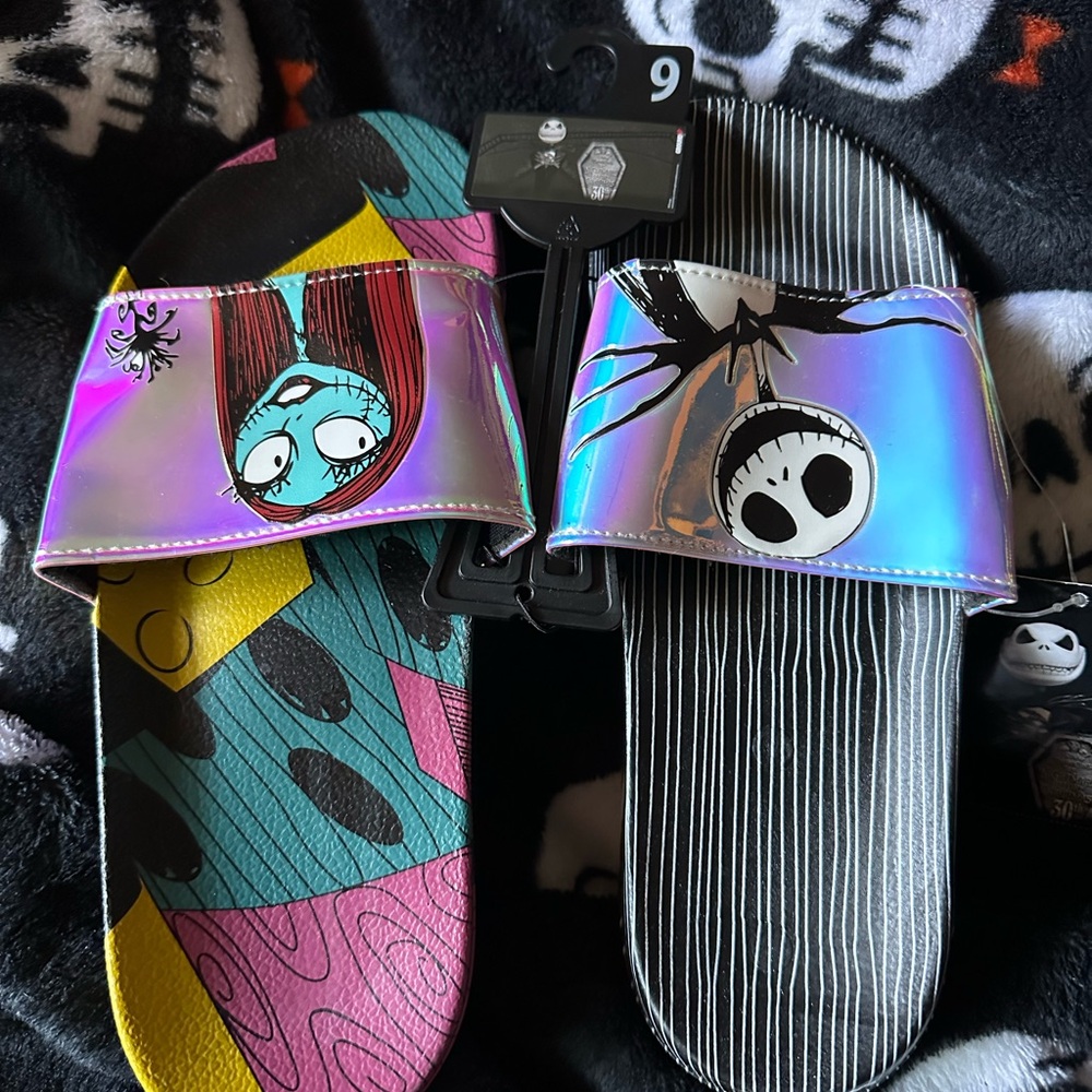 Nightmare Before Christmas sandals . Women’s size 9.